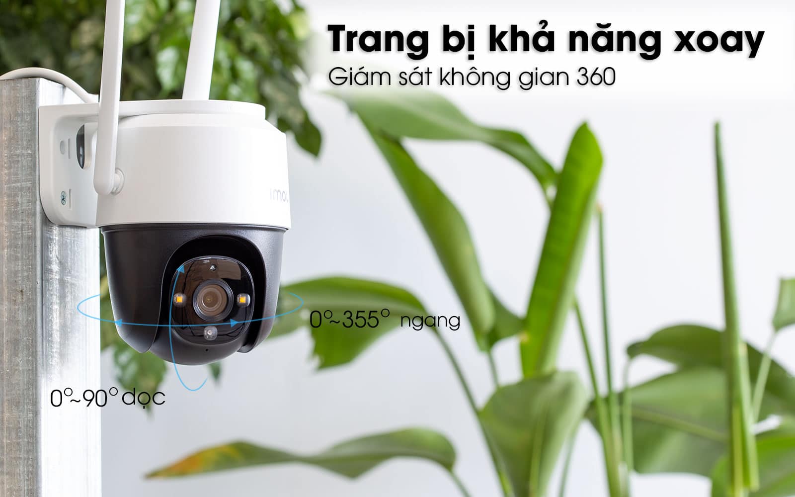 CAMERA WIFI NGOAI TROI AZET 2